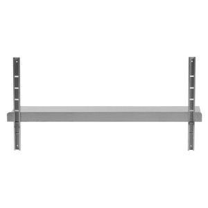 Nerūsējošā tērauda sienas plaukts - L 1500 x P 300 mm - Dynasteel