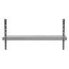 Nerūsējošā tērauda sienas plaukts - L 1500 x P 300 mm - Dynasteel