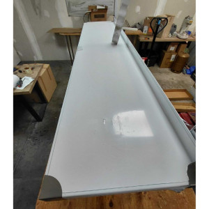 Nerūsējošā tērauda sienas plaukts - L 1500 x P 300 mm - Dynasteel