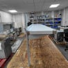 Nerūsējošā tērauda sienas plaukts - L 1500 x P 300 mm - Dynasteel