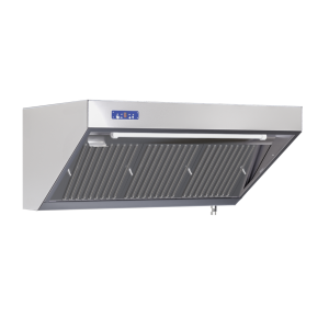 Hotte Snack Complète 900 - Garums 1600 - Motors, Led un Variators - Dynasteel