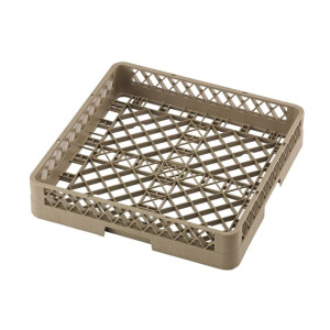 Profesionālā trauku mazgājamā mašīna ar skalošanas šķidruma un mazgāšanas līdzekļa dozatoru un iztukšošanas sūkni - 50 x 50 cm -