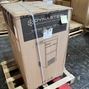 Sasmalcināta Ledus Mašīna - Dynasteel 100 Kg: Profesionāla Kvalitāte