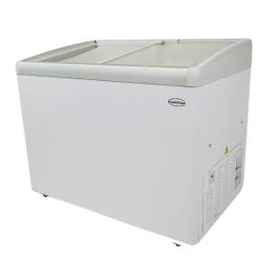 Congelators Bahut Stikla Vāks - 336 L - CombiSteel