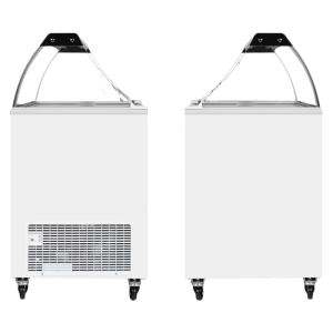 Vitrine statiskais saldējuma skapis - 3 x 5 L