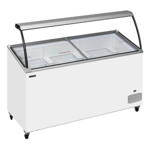 Vitrine à Crème Glace Statique - 398 L