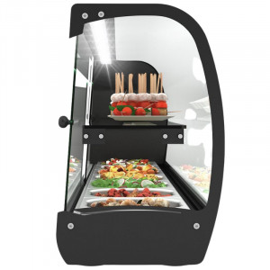 Vitrine à Sushi et Tapas - SLIM Tapas - GN 1/6 - SAYL