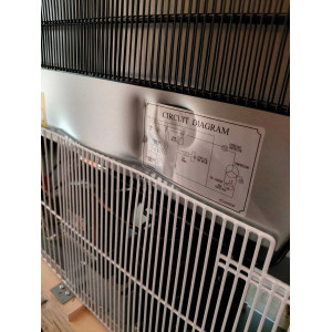 Armatūra Pozitīva Ledusskapis Nerūsējošā Tērauda - 600 L - Polar