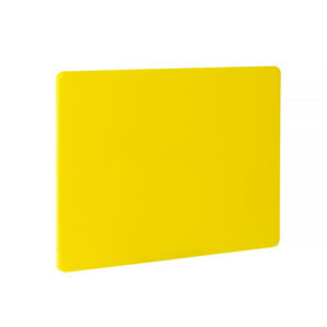 HACCP griešanas dēlis 600 x 400 mm - Dzeltens - HENDI