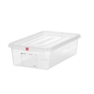 Bac GN 1/1 Transparent in PP - 21 L - HENDI