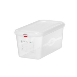 Bac GN 1/3 Transparent in PP - 6 L - HENDI