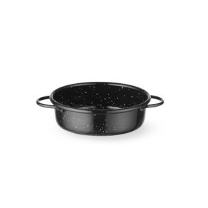Plat de Cuisson Fuente Émaillé - ø 120 mm - HENDI