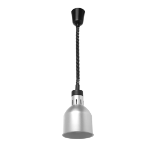 Regulējama cilindriska sudraba sildlampa - HENDI