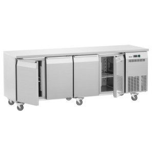 Table Réfrigérée Positive - 4 Portes GN 1/1 - Dziļums 700 - Bartscher