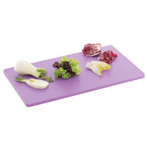 Planche à Découper Easy - GN 1/1 - Violet - Epaisseur 14 mm - Bartscher
