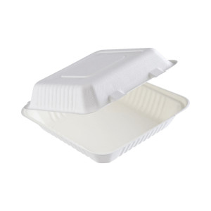 Lunch Box 1 Nodalījuma Kvadrāts - Komplekts 50 - FourniResto