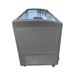 Congelators Nerūsējošā tērauda izskats ar stikla bīdāmām durvīm - 500 L - TENSAI