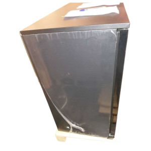 Refrigerated Back Bar Skinplate - 3 Glass Swing Doors - 328 L - Dynasteel