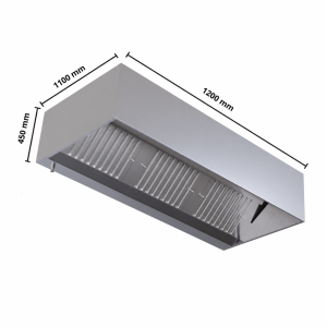 Kubisks 1100 LED izvads bez dzinēja - Dynasteel kvalitāte Inox AISI 304