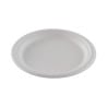 Apaļas šķīvji no bagases - 26,1 cm - Komplektā 50 - FourniResto