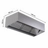 Kubisks nosūcējs 900 Led bez dzinēja - Dynasteel KP 9/12L-LEDB-IMPEX
