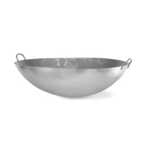 Wok ar dubultiem rokturiem - 700 mm diametrā Pārkondicionēts