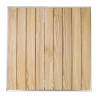 Square Bistro Table with Tilting Ash Top - 600 Reconditioned