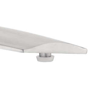 Square Bistro Table with Tilting Ash Top - 600 Reconditioned
