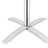 Square Bistro Table with Tilting Ash Top - 600 Reconditioned