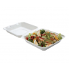 Lunch Box 1 Nodalījuma Kvadrāts - Komplekts 50 - FourniResto