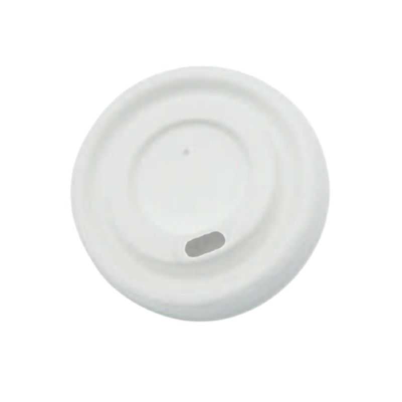 Couvercle Bagasse pour Gobelet Bambou 18 cl - Lot de 50 Couvercle Bagasse pour Gobelet Bambou 18 cl - Lot de 50