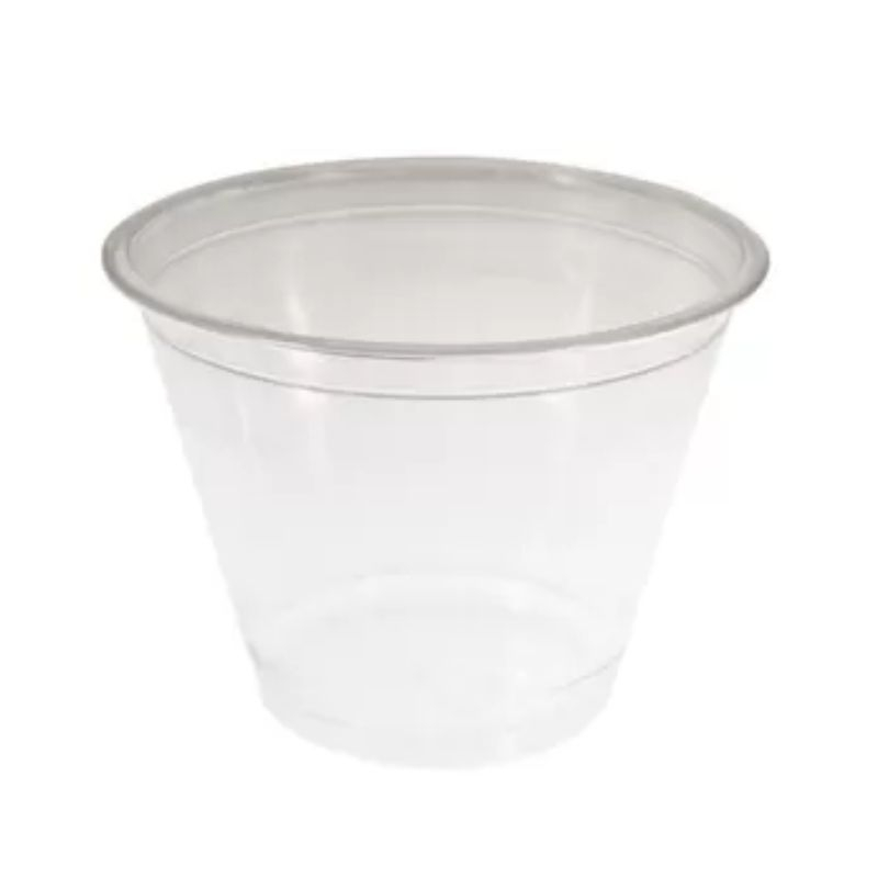 Transparent Plastic Pot - 270 ml - Pack of 50 Transparent Plastic Pot - 270 ml - Pack of 50