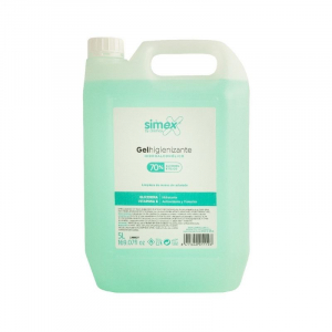 Bez smaržas hidroalkoholisks gēls - 5L