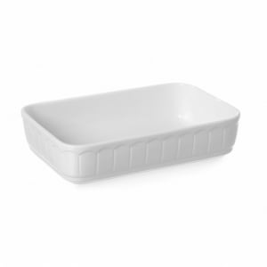 Rektangulāla porcelāna cepeškrāsns forma - 375 x 260 mm