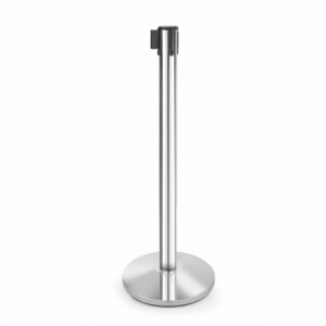 Sveicināšanas stienis ar hroma pārklājumu un izvelkamo joslu