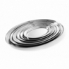 Plata Ovale no nerūsējošā tērauda - 240 x 170 mm - Zīmols HENDI - Fourniresto
