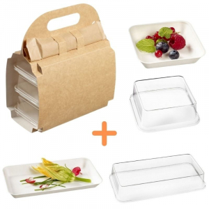 Pack Valisette with White Canopy Plates - 150 Kits