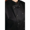 Melnas virtuves jaka ar īsām piedurknēm Vegas - XXL izmērs - Whites Chefs Clothing - Fourniresto