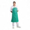 Tabieris ar ūdensizturīgu un ļoti izturīgu pārsēju, zaļš 1070 x 910 mm - Whites Chefs Clothing - Fourniresto
