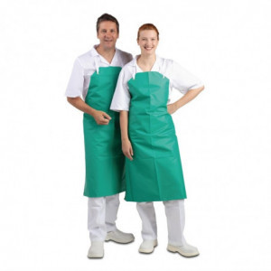 Tabieris ar ūdensizturīgu un ļoti izturīgu pārsēju, zaļš 1070 x 910 mm - Whites Chefs Clothing - Fourniresto
