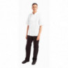 Balta īstermiņa virtuves jaka ar īsām piedurknēm Bostonā - XXL izmērs - Whites Chefs Clothing - Fourniresto