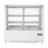 White Countertop Refrigerated Display - 2 Shelves - 100 L - Polar