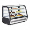 Black Countertop Refrigerated Display 160 L - Polar