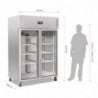 Refrigerated Display Case Positive Single GN 2/1 Series G 600 L - Polar - Fourniresto