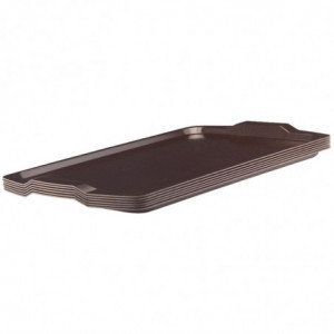 Taisnstūrveida laminēta paplāte ar rokturiem Capri 640 mm - Cambro - Fourniresto