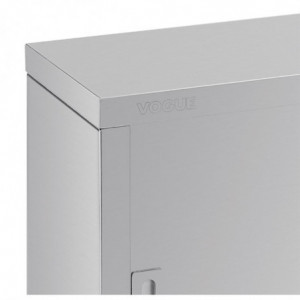 Siena skapis Inox Vogue 1200mm - Higiēna un optimizēts telpas izmantojums