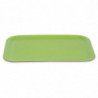 Trapezoidal Polyester Service Tray GN 500x325mm Green - Roltex - Fourniresto