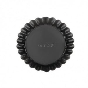 Deep Fluted Non-Stick Quiche Mold - Ø 100mm - Vogue