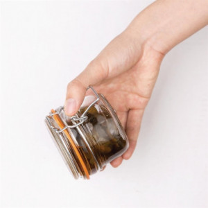 Konservu burkas 125 ml - 6 gabalu komplekts - Vogue - Fourniresto