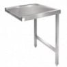 Right-hand Dishwasher Exit Table - L 600mm - Vogue